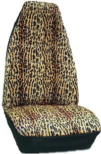 Cheetah Velour Seat Covers