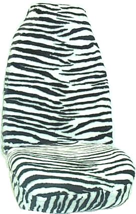 Zebra Fur Seat Covers